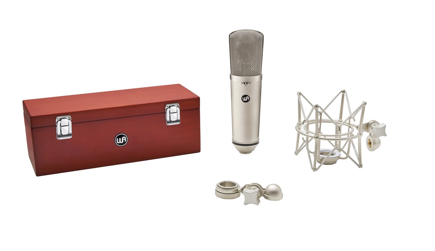 Warm Audio WA-87 R2 Vintage Condenser Microphone in Nickel